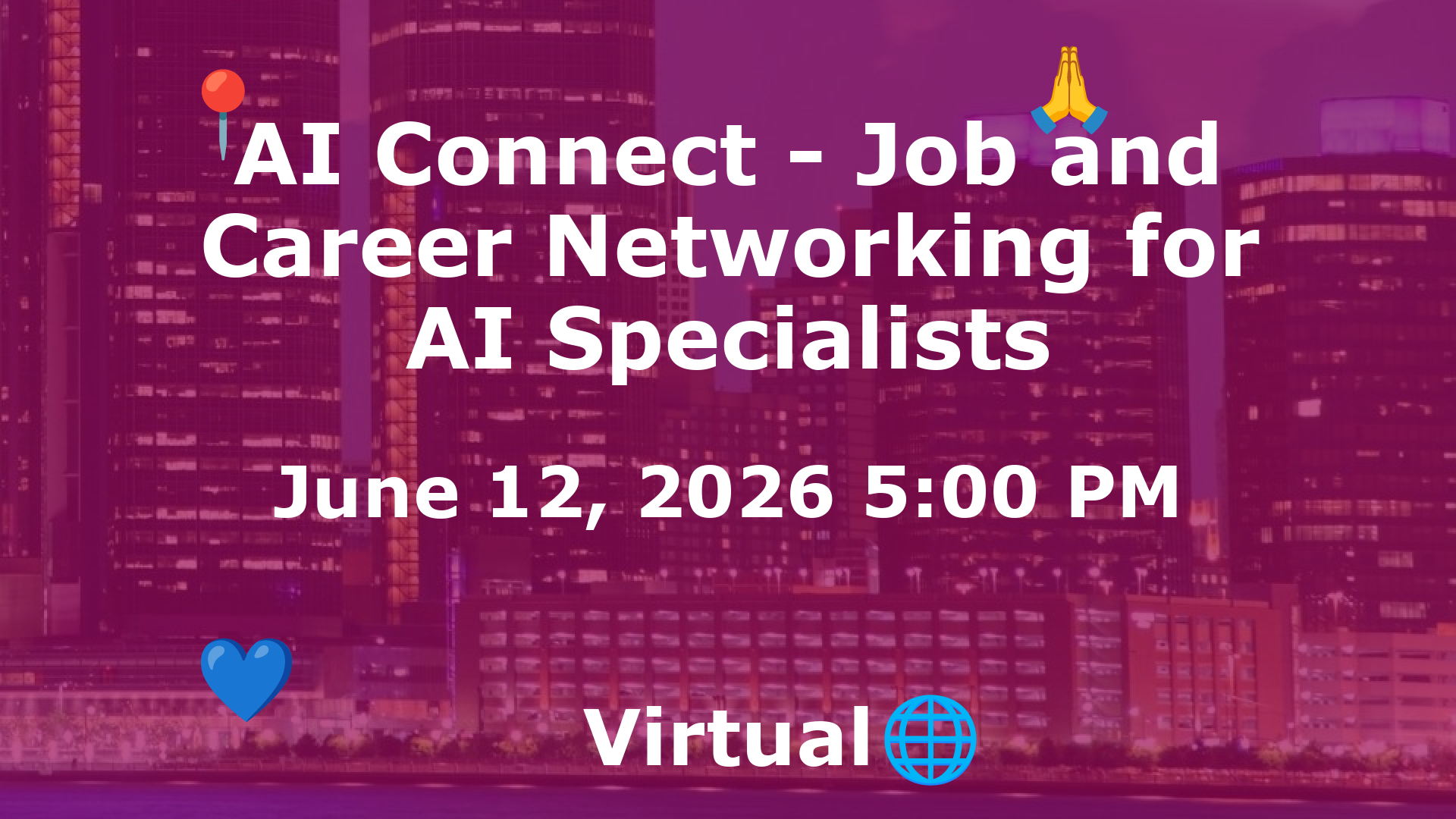 AI Connect - Job and Career Networking for AI Specialists event image